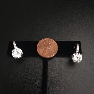 Savvy Cie Small Hoop CZ 925 earrings